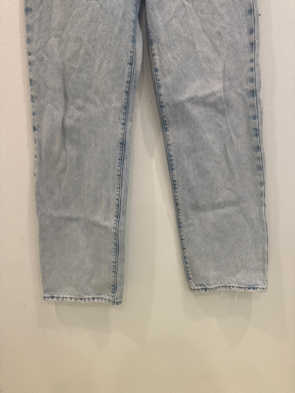 Levi Strauss Light Wash Ribcage Straight Ankle Jeans size 27 - Picture 3 of 9